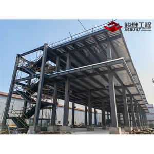 Fábrica de oficinas industriales, edificio de estructura de acero pre-diseñada prefabricada 